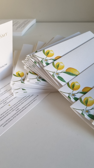 Winietka + Menu + Plan Wesela