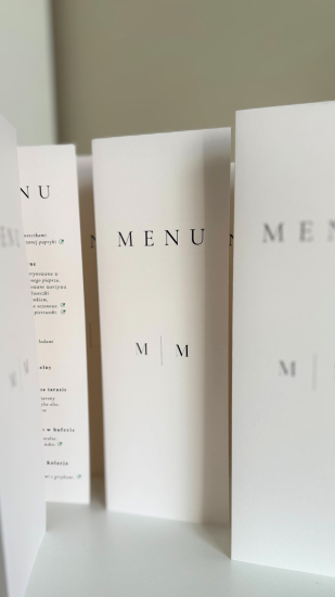 Menu agenda Maddie złaman biel