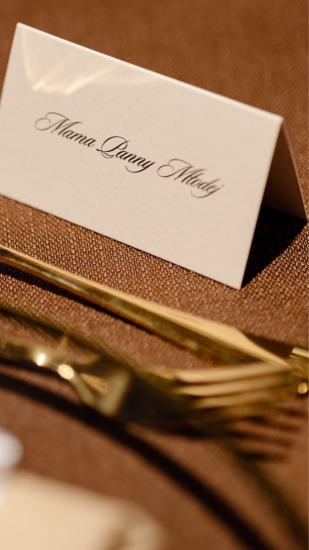 Winietka Perugia, papeteria ślubna