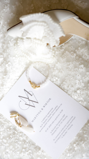 Zaproszenia na Ślub Capri, hot stamping, papeteria ślubna